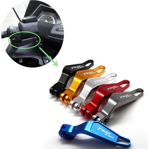 Suitable for Yamaha TMAX 530 SX DX TMAX530 T MAX tmax530 2017 2018 new motorcycle aluminum alloy bracket parking brake lever