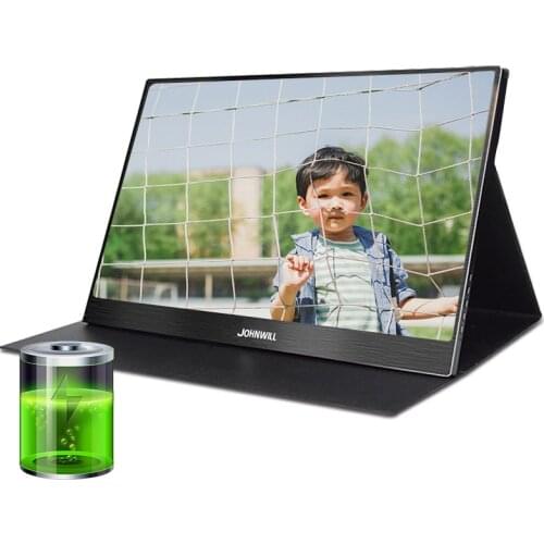 15.6-inch portable battery with C HDMI port Touch PC display, used in Xiaomi Notebook PS4 Switch Home Security CCTV mobile phone