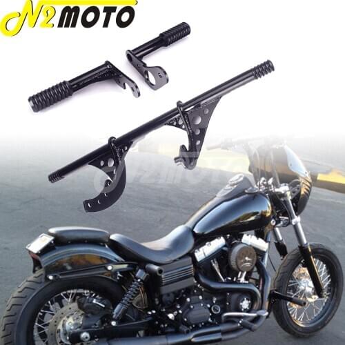 Motorcycle Highway Peg Crash Bars Passenger Peg Engine Frame Slider Protection For Harley Softail Street Bob Low Rider 2018-Up