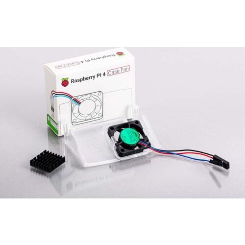Raspberry Pi Raspberry Pi 4 Official Case Fan can use Pi 4B officale case