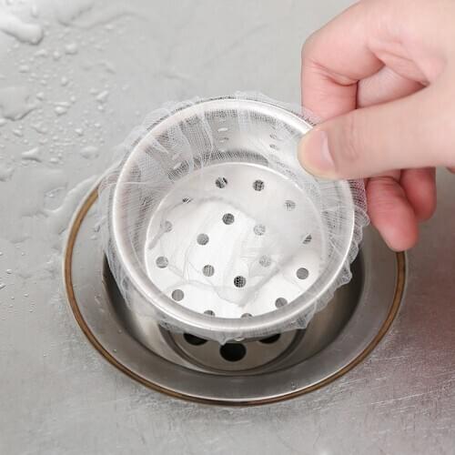 Kitchen floor drain sink garbage filter sewer cage dishwasher drain household kitchen sink net bag Net cage hair leftovers basin