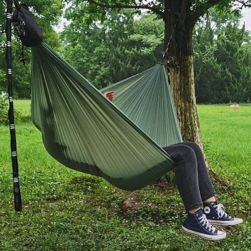 Ultralight Hammock by Lighten Up - Portable, Lightweight, Single Hammock - Camping Hammock, Portable Hammock Best for Backpackin