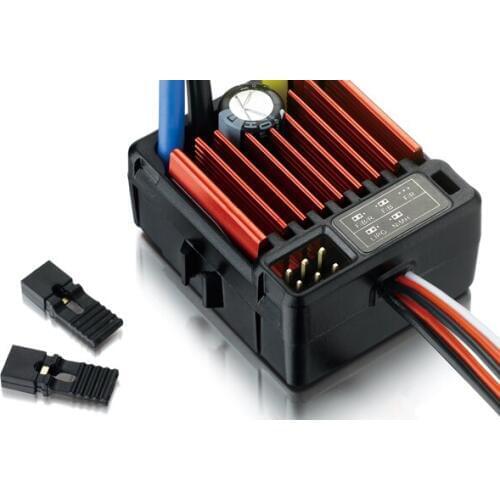 Hobbywing QUICRUN Series 1060 Waterproof Brushed ESC 60A with 5V/2A Linear Mode BEC for 1/10 RC Car