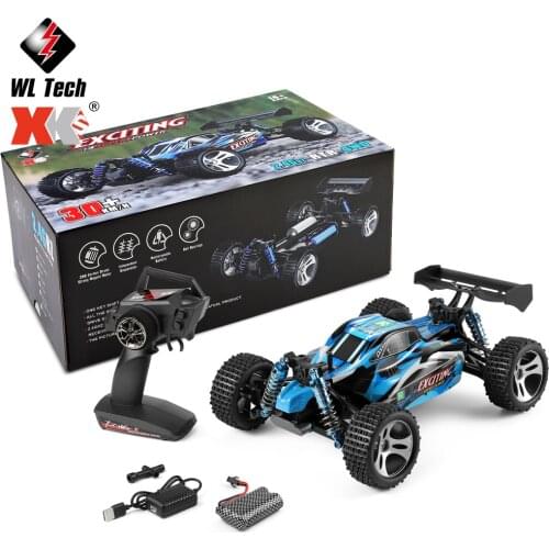 Wltoys 184001 4WD Rc Car Brushless Motor Radio Controlled Truck High Speed 30km/h 1/18 Climbing Drift Off Road Buggy Toy for Boy