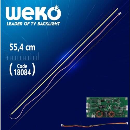 50 UNİVERSAL E-LED 63 LED (7020) 554MM 360-450MA 63-66V DUAL LED + DRIVER + CABLE TOOL (WK-1371)