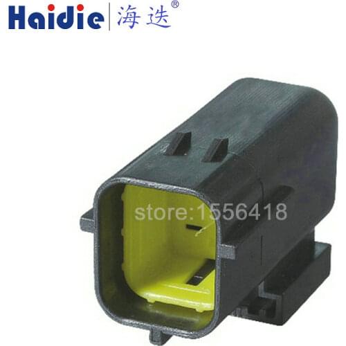 Free shipping 5sets 4pin automotive housing plug male modified waterproof harness connector 344270-1 344268-1