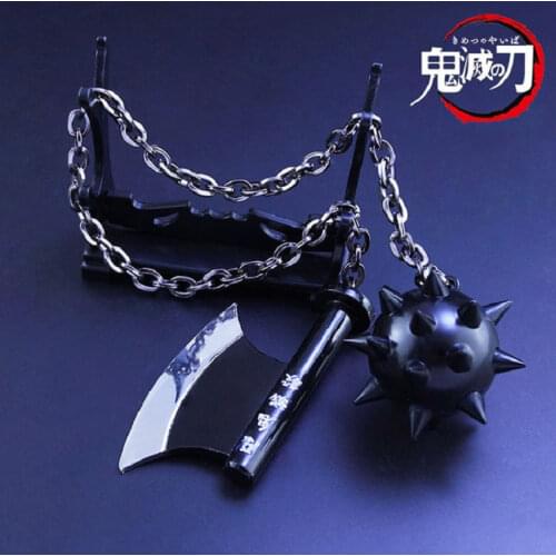 Alloy Sword Weapon Toy Model Tumo Knife Game Peripheral Jewelry Keychain Hades Chain Hammer Role Playing Weapon Holiday Gift