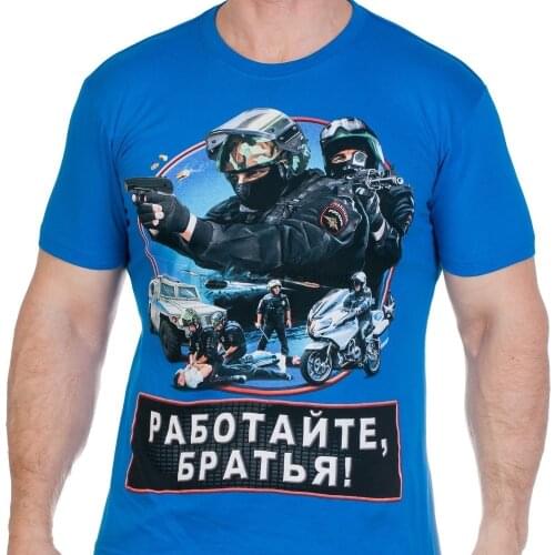 T-Shirt Putin Russian Polices T-Shirts Clothing Putin Russia Military Army T Shirt Fashion 2021 Harajuku Hip Hop Mens Tees