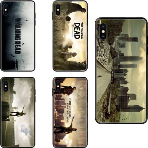 The Walking Dead Best Luxury Quality Black Soft TPU Phone Case For Samsung Galaxy A10S A20 A20S A20E A21S A30S A40 A50 A70 A71