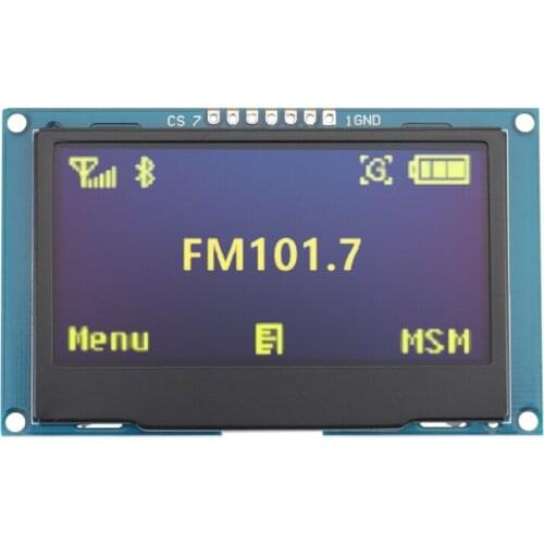 2.42 Inch 12864 128x64 OLED Display Module IIC I2C SPI Serial LCD Screen for C51 STM32 SSD1309