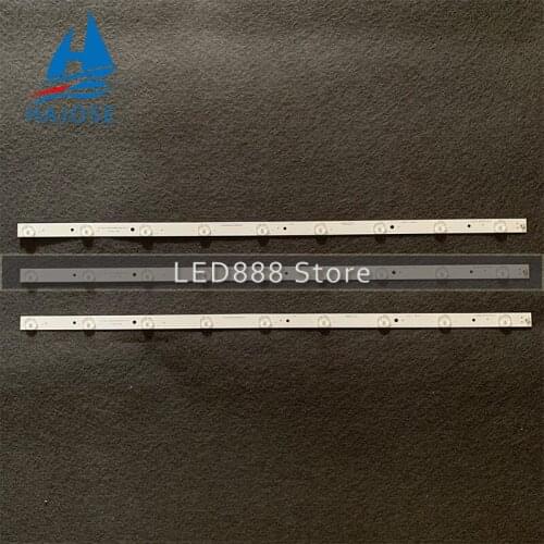 New kit) 3pcs 6LEDs 627mm LED backlight strip for Toshiba 32"TV SVT320AF5 32P1300 32P1400 32P1400VT 32P2400 32P2400VT 32P1400ZE