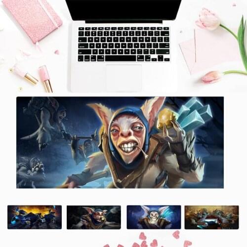 Wholesale dota2 Meepo Mouse Pad Gamer Keyboard Maus Pad Desk Mouse Mat Game Accessories For Overwatch