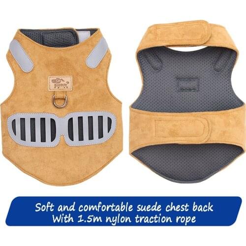 Polyester Breathable Mesh Kitten Puppy Reflective Dogs Harness And Leash Set Dogs Vest Harness Leads Pet Clothes For Small Dogs