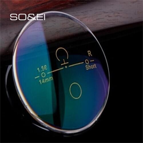 SO&EI 1.56 1.61 1.67 Prescription CR-39 Resin Aspheric Glasses Lenses Presbyopia Progressive Multifocal Myopia Hyperopia Lens