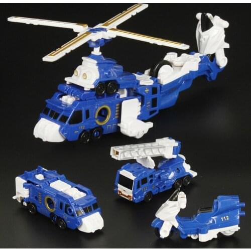 3 In 1 Transformation Robots Action Figure Toy High-Speed Car Toys Cartoon Animation Model Set For Boys Birthdays Gifts CT0145