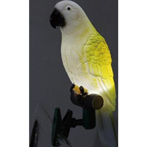 Solar Power LED Light Bird Parrot Lamp With Clip Night Lights for Outdoor Garden Path Ornament SNO88