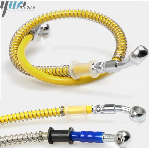 FOR YZ65 YZ250F YZ125X kawasaki honda 45-100cm Motorbike Brake Pipe Tube Brake Hose Line mm Universal Fit Atv Dirt Pit Bike