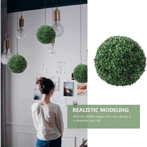 13cm-36cm Opening Celebration Hanging Grass Ball Ceiling Decoration Widely Used for Shopping Mall Hotel Wedding Decoration