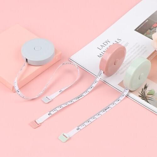 1pc 150cm/60" Tape Measures Portable Retractable Ruler Children Height Ruler Centimeter Inch Roll Tape