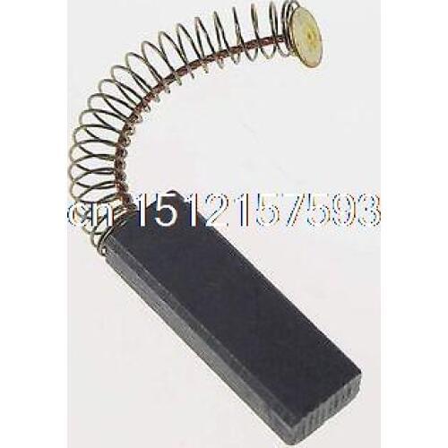 2PCS aspirator motor Dust Collector 6 x 11 x 30mm Springs Attached Carbon Brush