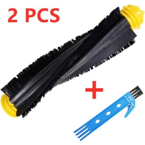 2 PCS Main Brush Roller Brush For Shark RV750 RV720 RV700 RV750C RV755Replacement Parts Ion Robot Vacuum Cleaner Accessories
