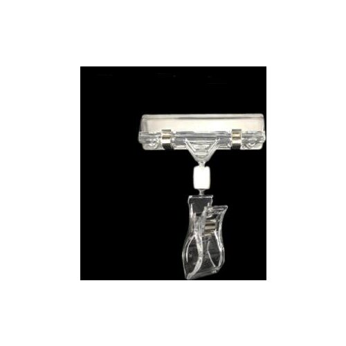 200pcs POP Plastic Clear Advertising Sign Paper Card Holder Display Price Label Promotion Clips Supermarket&retail Store li5082