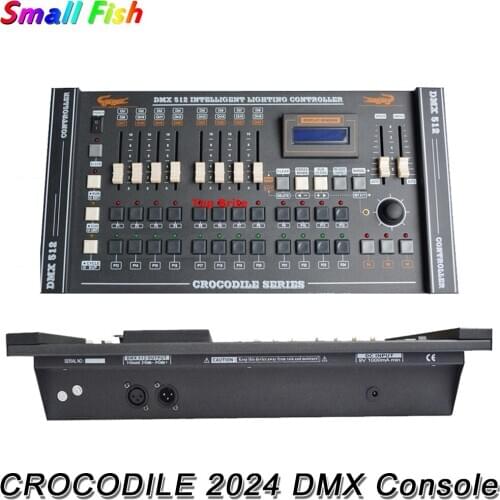 2017 CROCODILE 2024 DMX Console DMX512 Controller DMX Lighting Controller For 20 Pcs Computer Stage Lights Moving Head Light