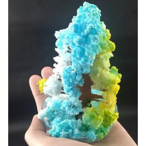 2019 2PCS 100mm H DIY Multicolor Magic Growing Paper Tree Magical Christmas Trees Japanese Educational Toys Novelty For Children