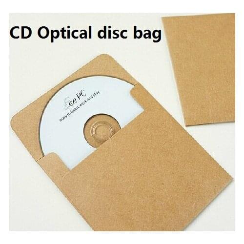 50pcs/lot Kraft Square Mini Envelopes CD Paper Blank Envelopes for Small Greeting Card Storage Paper Supplies