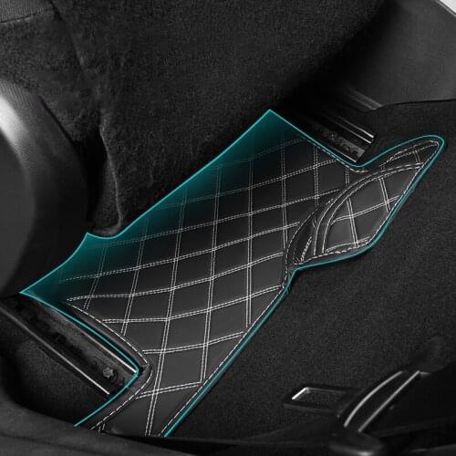 Car Mats Waterproof Carpets for Mercedes Smart Fortwo 453 Interior Foot Mats Protection Decoration Car Styling Accessories