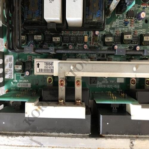OKUMA BIAXIAL DRIVER BOARD IVPB0101A E4809-820-016 WITH IGBT USED GOOD IN CONDITION GOODS IN STOCK