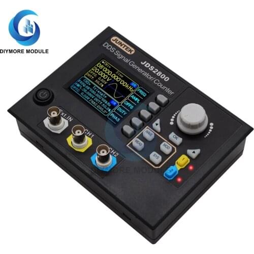JDS2800-15M 15MHz DDS Function Signal Generator Digital Control Dual-channel Frequency meter Arbitrary waveform generator