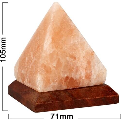 Ion crystal salt-colored Himalayan LED night light with USB charging function