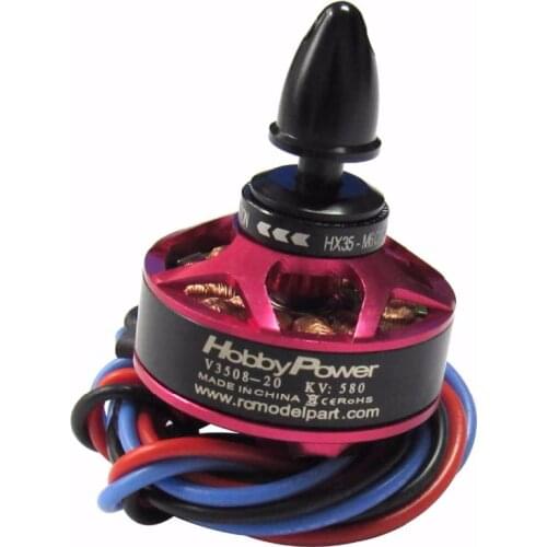 Hobbypower V3508 580KV Brushle ss Motor CW CCW for RC 650-1000 Size Multicopter Qaudcopter
