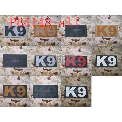 K9 UNIT Morale of tactical military 3D PVC Patch