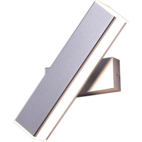 Simple nordic bedside wall lamp bedroom hotel project rotatable wall lamp designer new