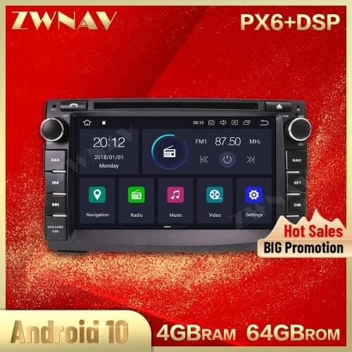 PX6 4+64 DSP Android 10.0 IPS screen Car Multimedia player For KIA Ceed 2009-2017 car audio radio stereo GPS Navi wifi head unit