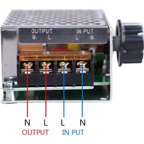 Wholesales 2000-10000W Voltage Regulators High Power SCR PWM Controller AC220V power supply Governor Electrical Equipment