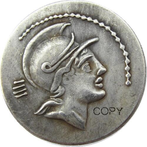 RM(25) Ancient Roman Denarius -77 Silver Plated Copy Coins
