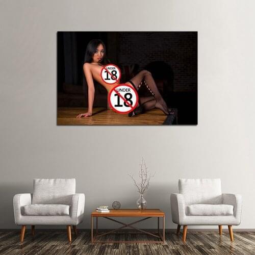 Sexy Asian Beauty Pretty Girl Wall Art Poster Canvas Painting for Living Room Decor Decorative Wallpaper