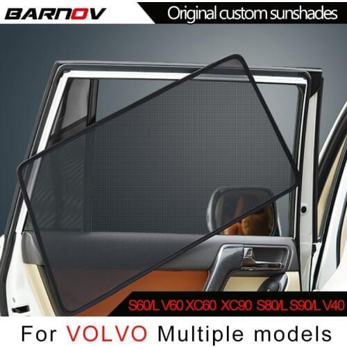 BARNOV Car Special Curtain Window SunShades Mesh Shade Blind Original Custom For VOLVO S60/L V60 XC60 XC90 S80/L S90/L V40