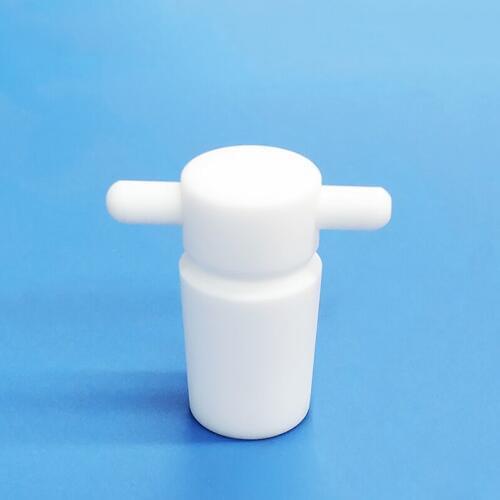 Standard matte PTFE plug,Joint 24/29,PTFE plug with handle,Male 24/29