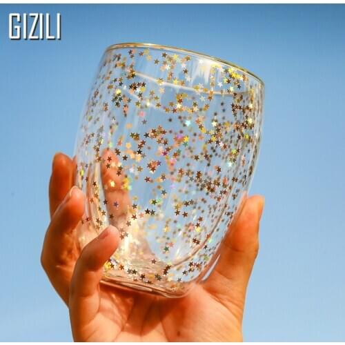 SWABSS Double Wall Glass Cups