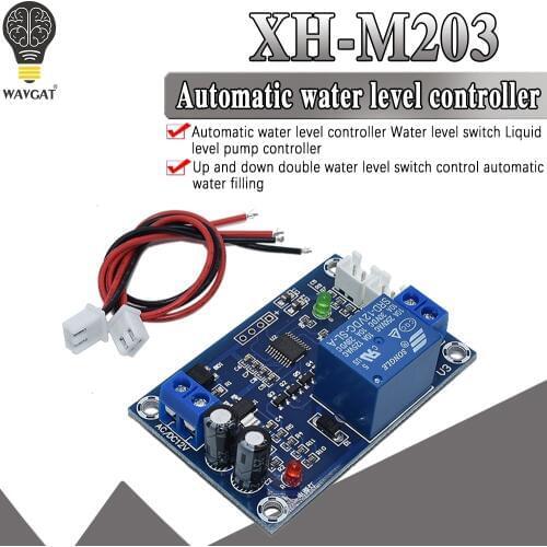 XH-M203 water level controller automatic water level controller water level switch level water pump controller S18 Drop shi