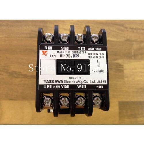 [ZOB] Japans YASKAWA H1-7E5NS 220V 4A 20A Yaskawa AC contactor genuine original --5pcs/lot