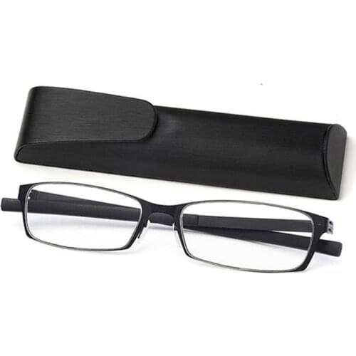 1.0 + 1.5 + 2.0 + 2.5 + 3.0 + 3.5 + 4.0 Women Men Ultralight and Comfortable Reading Glasses Ladies Reading Glasses with Box