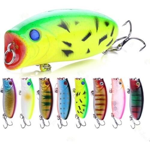 1Pcs Crankbait Fishing Lure 6cm 10g Artificial Hard Bass Fishing Wobblers Japan Topwater Minnow Fish Lures Fishing Accessories