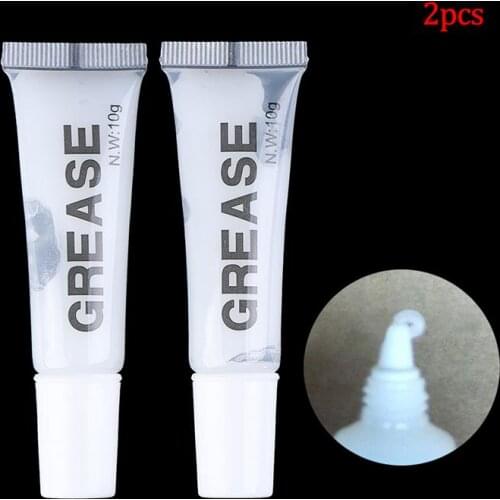 2pcs Lubrication Grease Fishing Reel Maintenance Lubricant Wheel Oil Mineral Bearing Gear Supplies