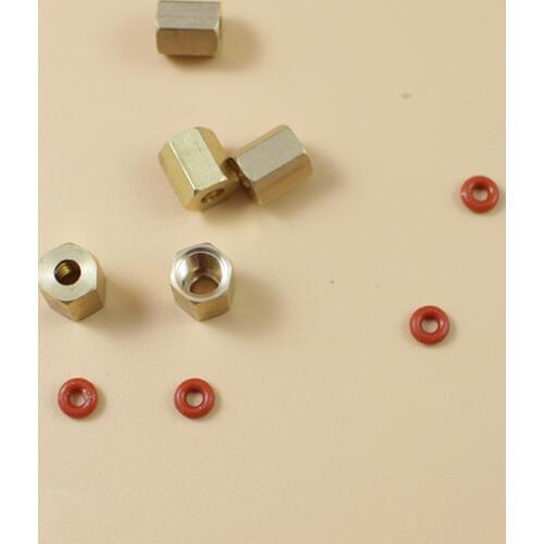 20 sets Copper Screw With O-Ring for Small Ink Damper 2mm*3mm For DX3 DX4 DX5 Ink Tube