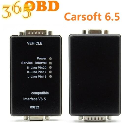 5PCS Professional Carsoft 6.5 ECU Programmer for BWM Carsoft 6.5 Diagnostic tool MCU-E30/ E31/E32/E34/E36/E38/E39/E60/E65 DHL